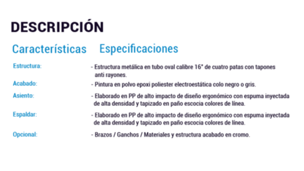 Silla Isoceles - Imagen 3